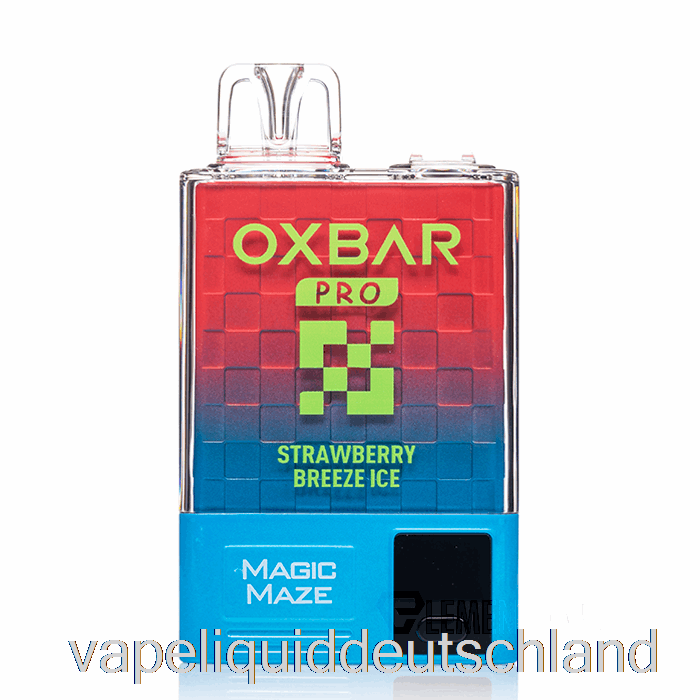 Oxbar Magic Maze Pro 10000 Einweg-Erdbeerbrise-Eis – Pod-Saft-Vape-Flüssigkeit